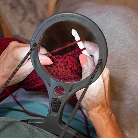 Carson AS-70 Lume Series™ 7x Eller Serbest Büyüteç