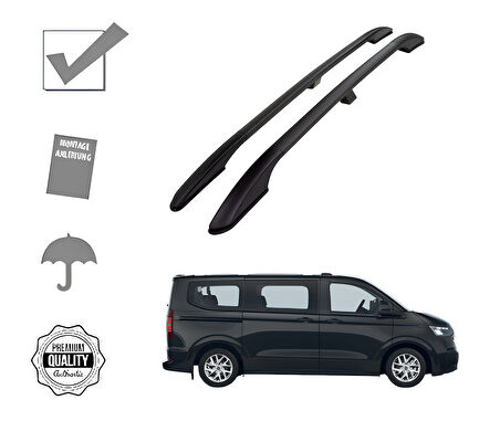 CARAVELLA LİFE KISA ŞASE 2025 2026 2027 PORTBAGAJ TAVAN ÇITASI SİYAH