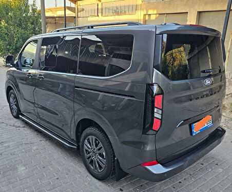 TOURNEO CUSTOM DELUXE KISA ŞASE 2025 2026 2027 PORTBAGAJ TAVAN ÇITASI SİYAH