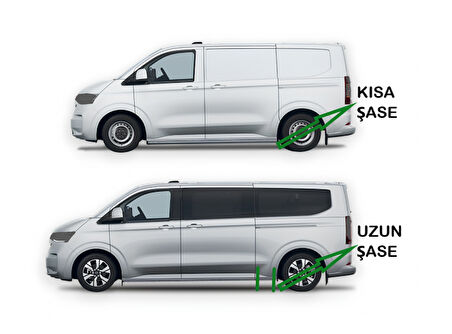 TRANSPORTER PANEL VAN KISA ŞASE 2025 2026 2027 PORTBAGAJ TAVAN ÇITASI GRİ