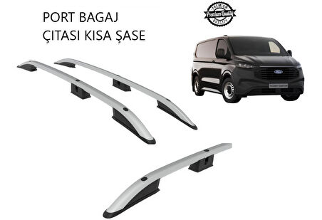 TRANSİT CUSTOM VAN KISA ŞASE 2025 2026 2027 PORTBAGAJ TAVAN ÇITASI GRİ