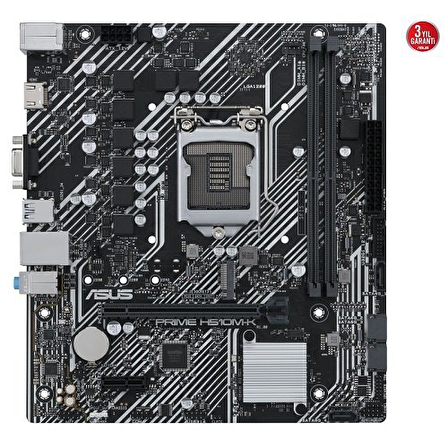 Asus Prime H510M-K Intel H510 LGA 1200 DDR4 3200 MHz Masaüstü Anakart