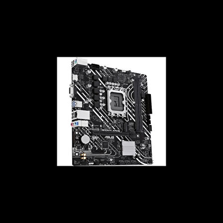 Asus Prıme H610m-k Argb, 2xddr5, M.2,d-sub, Hdmı,12-13.nesil, Lga1700 Soket, Anakart