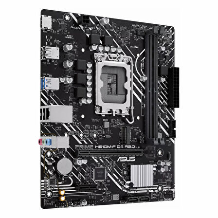 Asus Prime H610M-F D4 R2.0 DDR4 (3200MHz)OC M.2 HDMI PCIe 4.0 1700P mATX Anakart