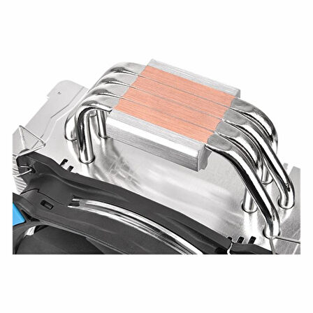 Thermaltake Riing Silent 12 LED AM4/1200P Mavi İşlemci Hava Soğutucu