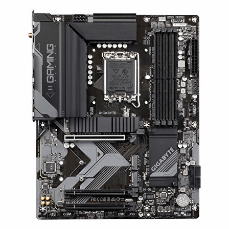 Gigabyte B760 Gaming X AX WiFi DDR5 (7600MHz)OC M.2 HDMI/DP/USB-C PCIe 4.0 1700P ATX Anakart