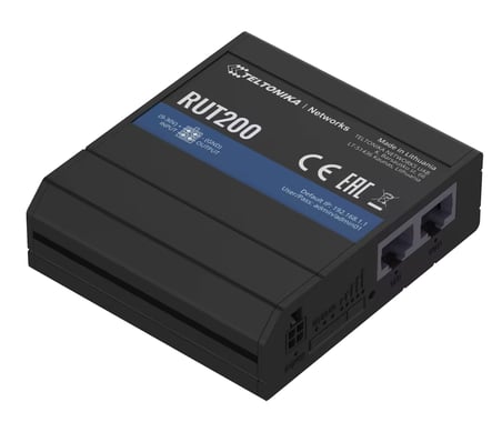 TELTONIKA RUT200 eSIM 2.4GHZ 4G/5G LTE Endüstriyel Router