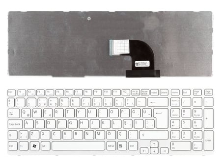 Sony Vaio SVE1511D4E SVE1511E4E SVE1511F1E Beyaz Renk Tuş takımı klavye
