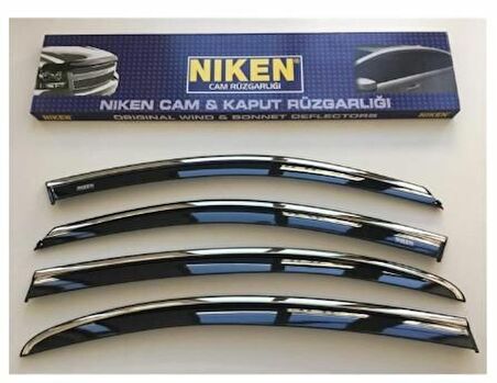 Chevrolet Malibu Kromlu Cam Rüzgarlığı Niken 2012+ sonrası kasalara uyumlu