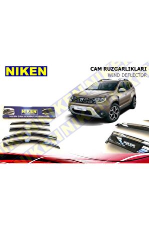 Dacia Duster Kromlu Cam Rüzgarlığı 2018 Sonrası