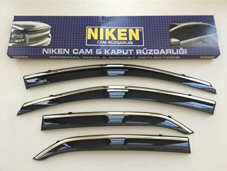Isuzu Dmax Kromlu Cam Rüzgarlığı Niken 2021+ sonrası uyumlu