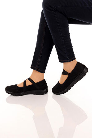 Kadın Babet Kolay Giyilebilir Hava alabilen Hafif Rahat Taban Esnek Günlük Spor Ayakkabı 048