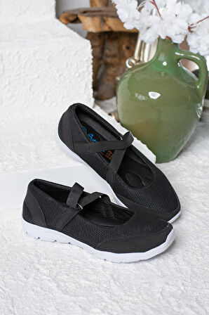 Kadın Babet Kolay Giyilebilir Hava alabilen Hafif Rahat Taban Esnek Günlük Spor Ayakkabı 048