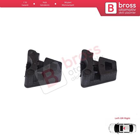 Mercedes CLA A C E Class W176 W177 W205 C207 C117 İçin 2 Adet Sunroof Kızak Tamir Braket Klipsi
