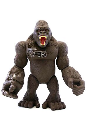 Jurassic Clash Siber Goril: Savaşın Yeni Kahramanı 27cm.