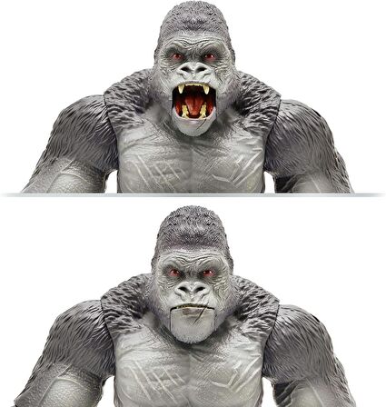 Big Boss Gorilla King Kong Büyük Patron Goril Dev Figür - 42  Cm