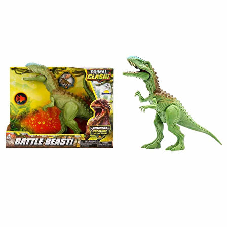 Dinazor Figürler Serisi - 37117 - T-Rex - Yeşil