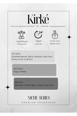 Kirke 100Ml Kalıcı Afrodizyak Etkili Unisex Parfüm