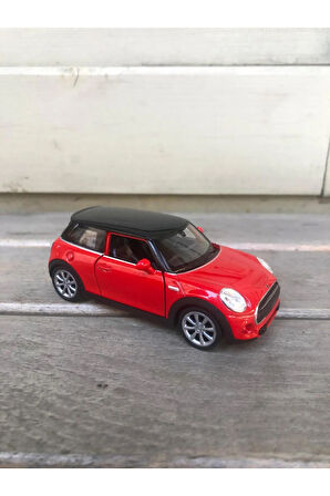 Welly Mini Cooper Diecast Metal Araba Model Araba Oyuncak Araba Çek Bırak Araba 11 Cm