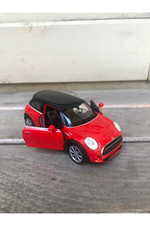 Welly Mini Cooper Diecast Metal Araba Model Araba Oyuncak Araba Çek Bırak Araba 11 Cm
