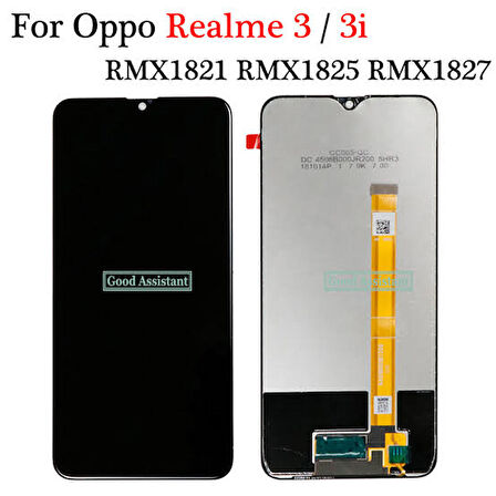Oppo Realmi 3İ Servis Orijinali Lcd Ekran Dokunmatik