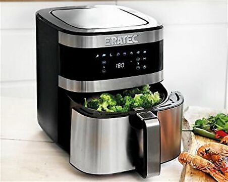 Eratec AF-66 5.5 lt Airfryer Siyah - Gri