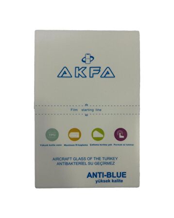 Samsung Galaxy Note 10 Plus Akfa Nano Anti Blue Ekran Koruyucu