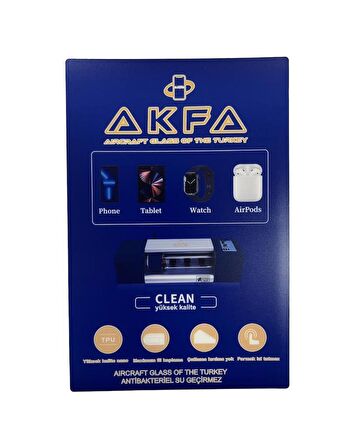 Akfa Apple Uyumlu iPhone 6S Plus Akfa Nano Şeffaf Ekran Koruyucu