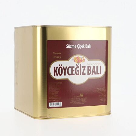 Köyceğiz Balı Çiçek Balı 10 Kg Teneke