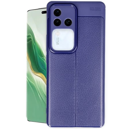 Vivo V30 5G Kılıf Auto Focus Kapak - Lacivert