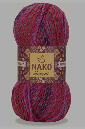 Nako Hercai 28005 Asortik - Örgü İpi - 100 Gram