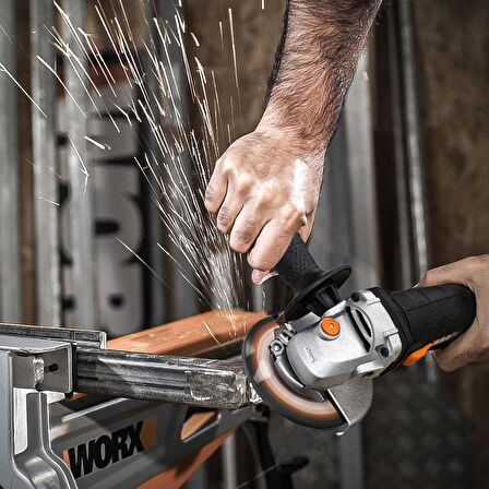 WORX WX718 900Watt 125mm Profesyonel Avuç Taşlama 