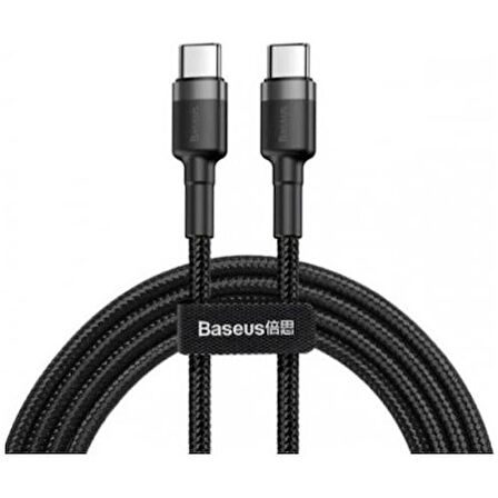 Baseus 1 Metre 60W Pd Type C Şarj ve Data Kablosu, Samsung, Xiaomi, Huawei, Oppo Şarj Kablosu