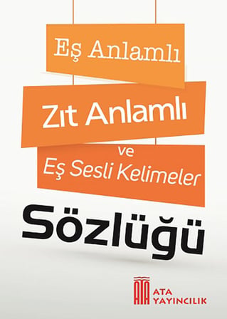 4.Sınıf Oku Anla Pekiştir + Eş Anlamlı, Zıt Anlamlı ve Eş Sesli Kelimeler Sözlüğü