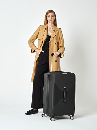 04PC7080 Polipropilen 3 lü Valiz Seti