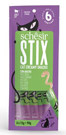 Schesir Stick Ördekli Kedi Ödülü 6 x 15 Gr 