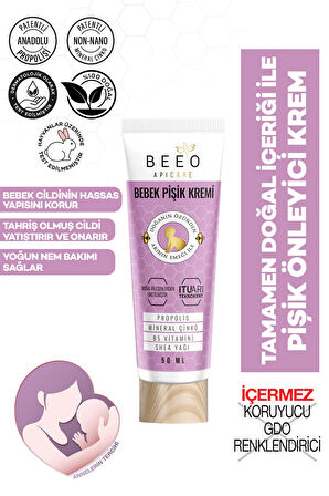 Propolisli Pişik Önleyici Krem (50 ml) - BEE'O