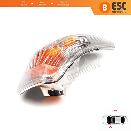 Renault Master MK3 Opel Vauxhall Movano B Nissan NV400 7485120621 İçin Sol Yan Ayna Sinyali