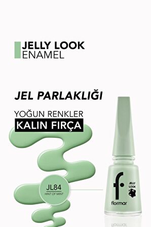 Flormar Jelly Look Naıl Enamel Jl84 Hınt Of Mınt