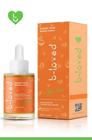 Leke Karşıtı %10 Azelaik Asit Serumu - Kabak Çekirdeği Yağı Ile Cilt Aydınlatma Ve Eşitleme-30 ml