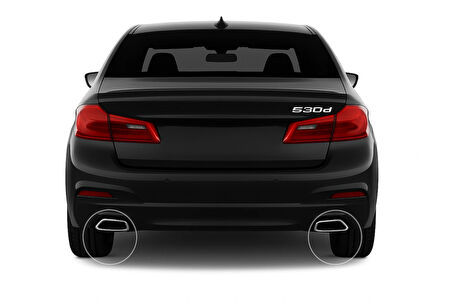 BMW G30 M Sport Egzoz Ucu Krom 2017-2023 – Şık ve Sportif Tasarım