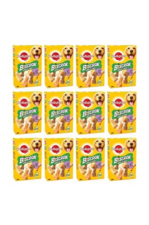 Pedıgree Bıscrock Köpek Ödülü - 500 Gr X 12 Adet