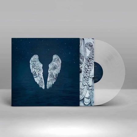 Coldplay Ghost Stories Plak Clear Vinyl Rock Müzik Albümü