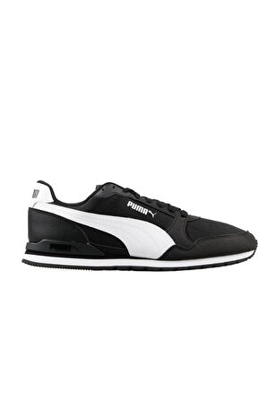 Puma Kadın Erkek Siyah Beyaz Runner V3 Mesh Spor Ayakkabı VO38464001