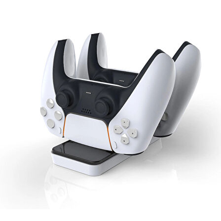 Ps5 Playstation 5 Kol Manyetik Şarj Standı İkili Hızlı şarj  usb 3.1 Type C Kablolu Charging Dock