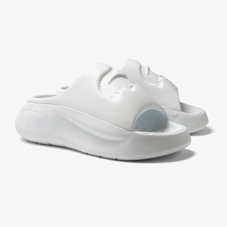 Lacoste Serve Slide 3.0 123 1 CFA Unisex Terlik Beyaz