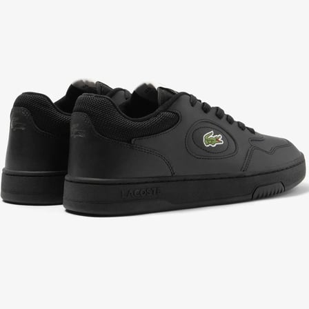 Lacoste Lineset  223 01 Leather Mens Sneaker Hakiki Deri Erkek Günlük Spor Ayakkabı Siyah
