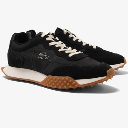 Lacoste L-Spin Deluxe Mens Sneaker Erkek Günlük Spor Ayakkabı Siyah