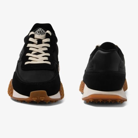 Lacoste L-Spin Deluxe Mens Sneaker Erkek Günlük Spor Ayakkabı Siyah