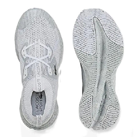 Lacoste SPORT Run Spin Eco Erkek Beyaz Sneaker